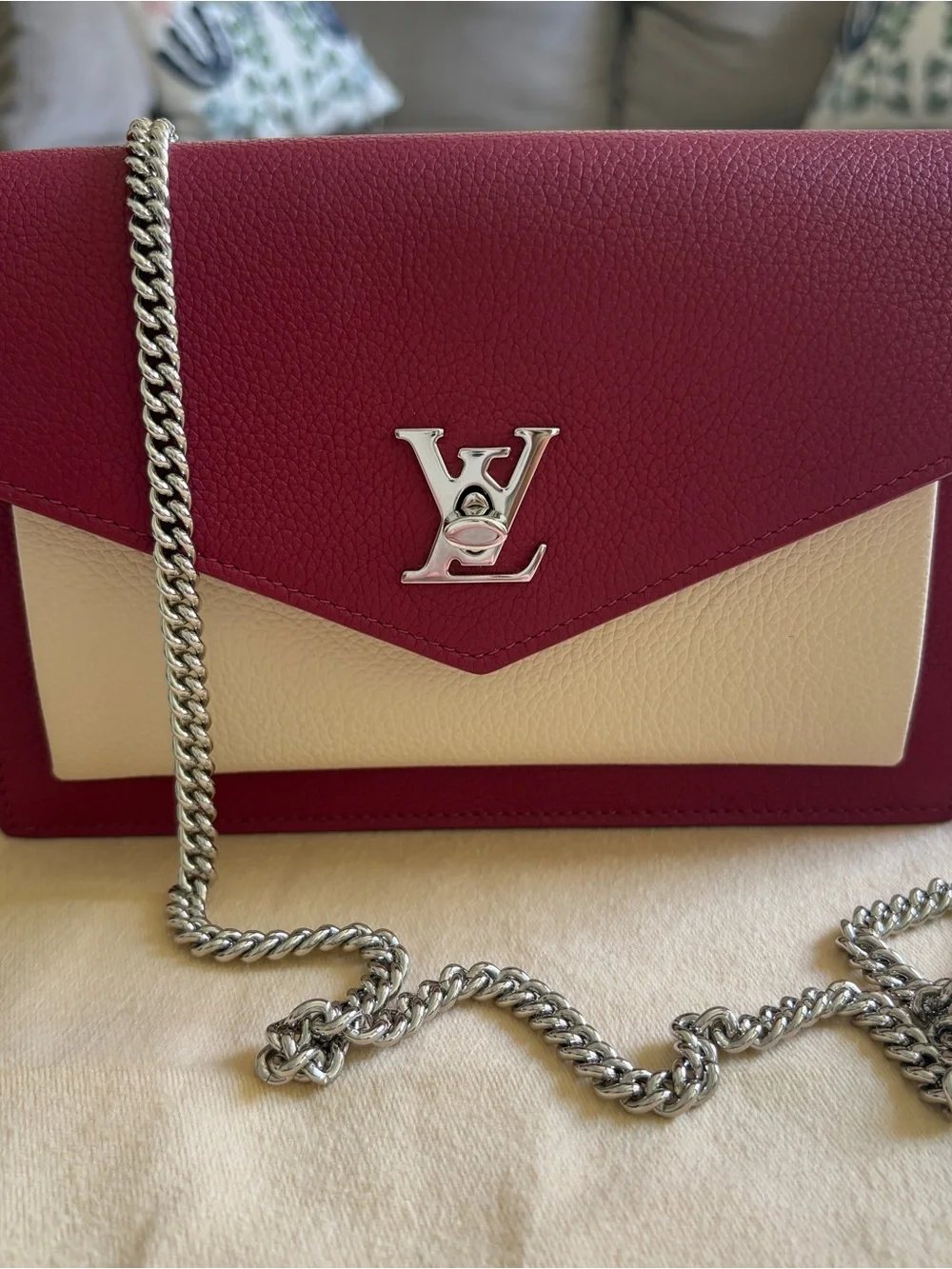 Louis Vuitton Mylockme Chain Pochette - Picture 1 of 11